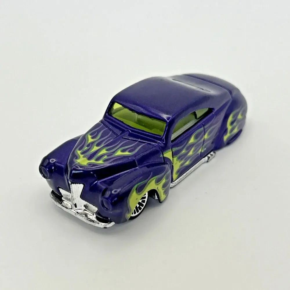 Vintage Hot Wheels Tail dragger Purple W/ Flames